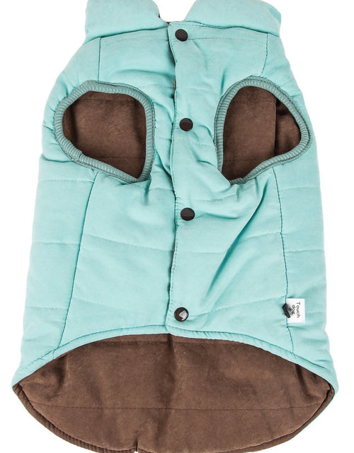 Load image into Gallery viewer, Touchdog ® Waggin Swag Ultra-Plush Insulated and Reversible Dog Coat
