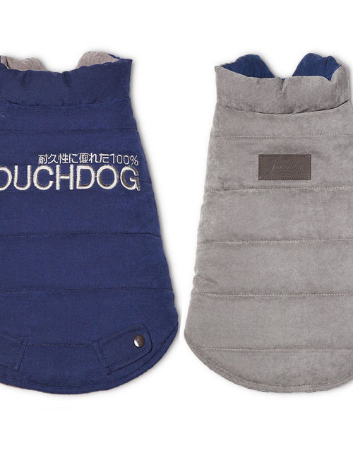 Load image into Gallery viewer, Touchdog ® Waggin Swag Ultra-Plush Insulated and Reversible Dog Coat
