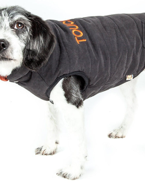 Load image into Gallery viewer, Touchdog ® Waggin Swag Ultra-Plush Insulated and Reversible Dog Coat
