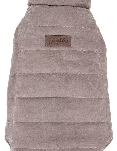 Load image into Gallery viewer, Touchdog ® Waggin Swag Ultra-Plush Insulated and Reversible Dog Coat
