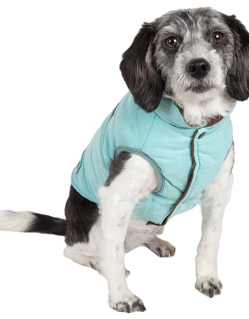 Load image into Gallery viewer, Touchdog ® Waggin Swag Ultra-Plush Insulated and Reversible Dog Coat

