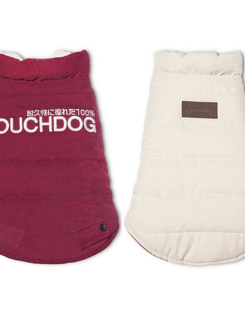 Load image into Gallery viewer, Touchdog ® Waggin Swag Ultra-Plush Insulated and Reversible Dog Coat
