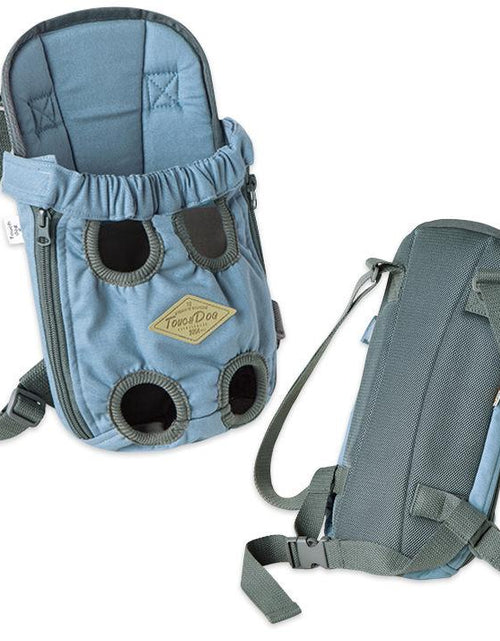 Load image into Gallery viewer, Touchdog ® 'Wiggle-Sack' Fashion Designer Front and Backpack Dog Carrier
