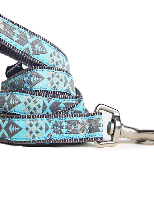 Load image into Gallery viewer, Touchdog 'Shape Patterned' Tough Stitched Embroidered Collar and Leash
