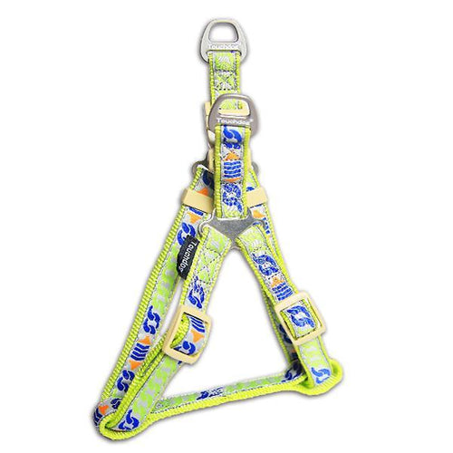 Load image into Gallery viewer, Touchdog Tough Stitched Durable Embroidered Leash and Harness - Yellow
