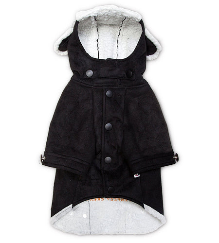 Touchdog 'Tuskegee' Aero-Vintage Designer Fashion Winter Dog Coat