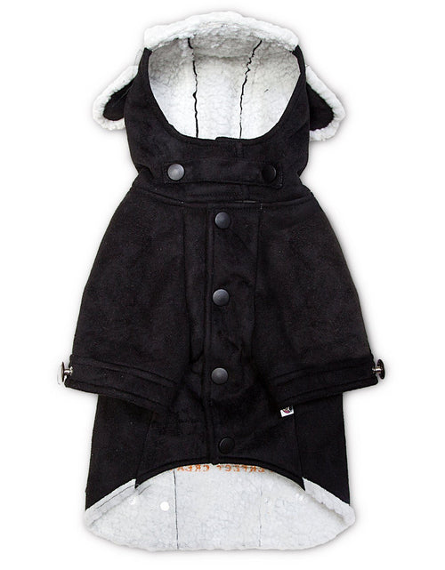Load image into Gallery viewer, Touchdog 'Tuskegee' Aero-Vintage Designer Fashion Winter Dog Coat
