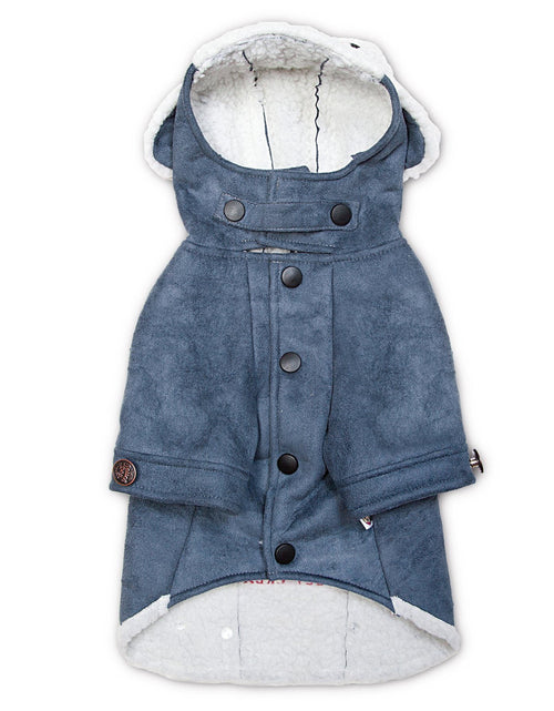Load image into Gallery viewer, Touchdog 'Tuskegee' Aero-Vintage Designer Fashion Winter Dog Coat
