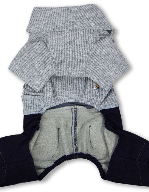 Load image into Gallery viewer, Touchdog Vogue Neck-Wrap Full Body Fashion Dog Sweater Outfit
