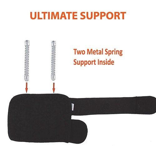 Load image into Gallery viewer, NeoAlly Dog Front Leg Brace with Reflective Straps - Metal Spring Inserts for Carpal Support (Pair)

