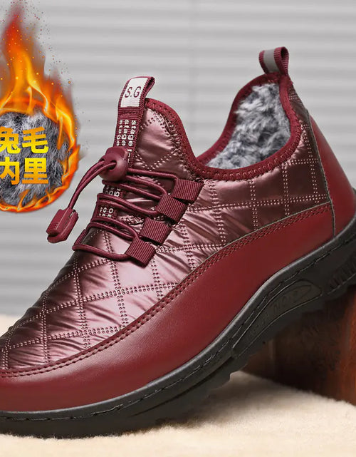 Load image into Gallery viewer, Comfortable Thick Plush Cotton Shoes for Autumn/Winter
