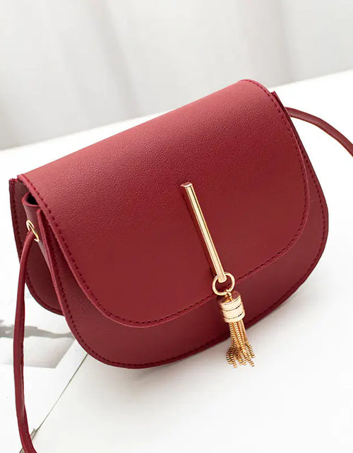 Load image into Gallery viewer, Fringe Crossbody Phone Bag and Round Purse
