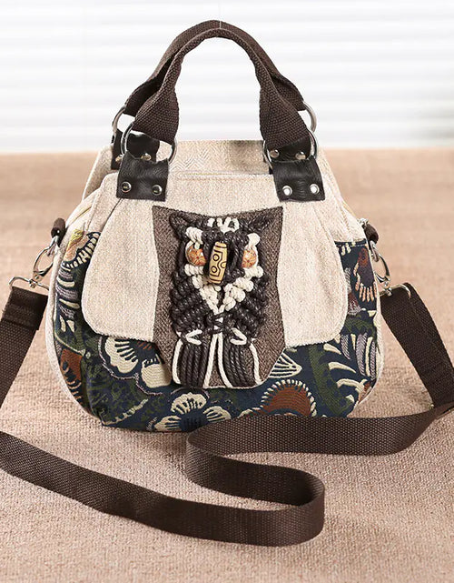 Load image into Gallery viewer, New Women's Handbag and Crossbody Bag with Owl Design
